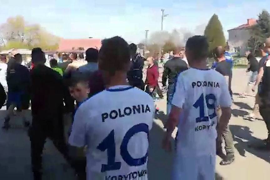 Rozróba po meczu w Kopytowej [WIDEO]