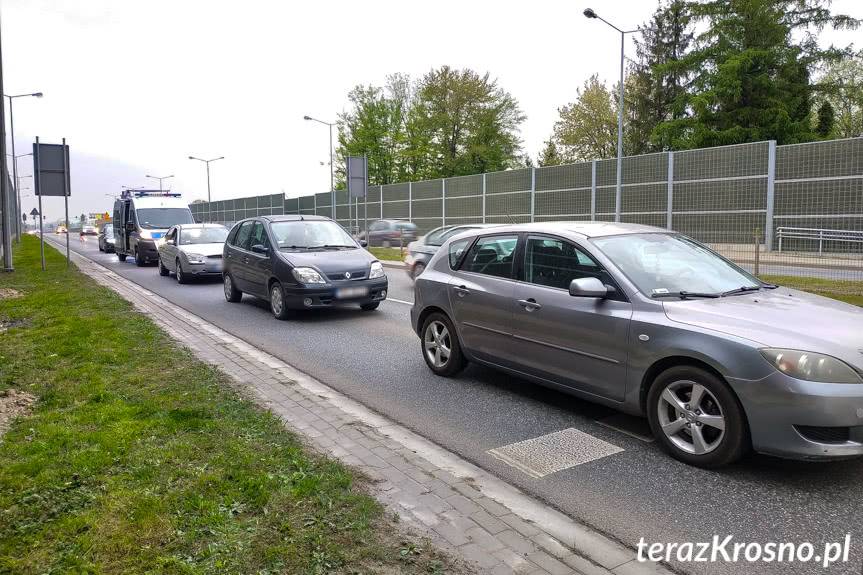 Kolizja trzech aut na Podkarpackiej