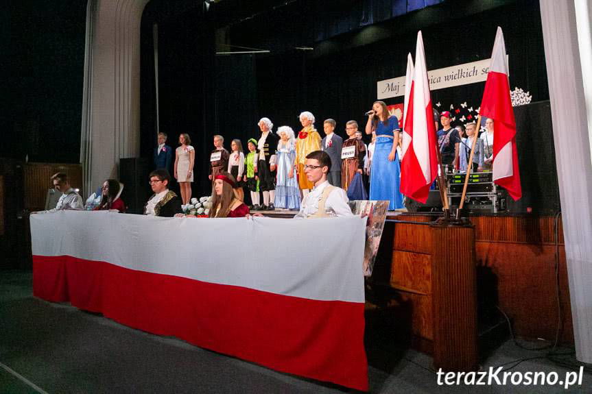 Święto Konstytucji 3 Maja. Uroczystości w Rymanowie