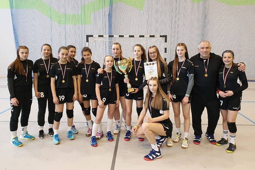 Mistrzostwo Województwa Podkarpackiego dla zawodniczek UKS-u Handball Posada Górna