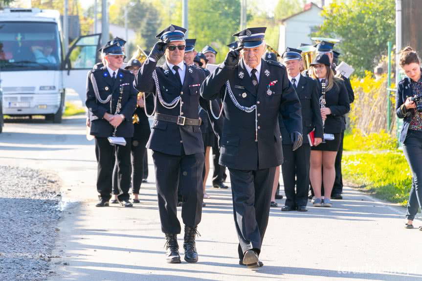 Samochód na Dzień Strażaka w Wojaszówce