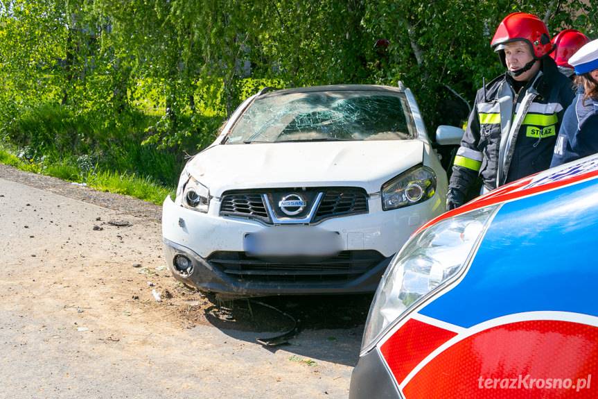 Kierujący nissanem był pijany