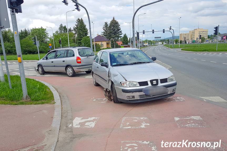 Zderzenie seata i opla