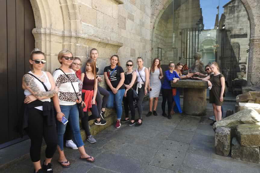 Uczennice z ZSP Nr 2 w Krośnie na stażu w Portugalii 