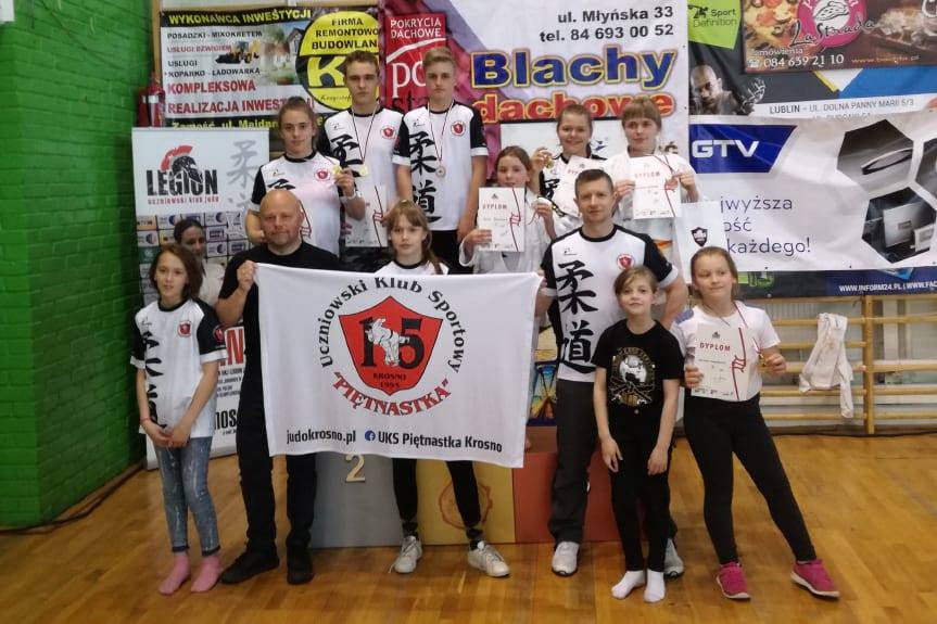 Medale krośnieńskich judoków w Zamościu