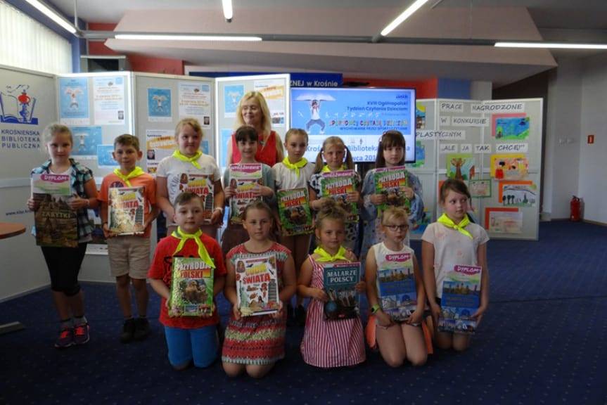Krośnianie i sportowcy czytają dzieciom