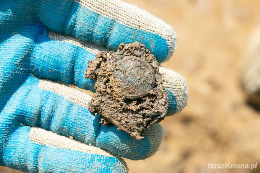 W Krościenku Wyżnym ekshumowano szczątki żołnierza pruskiego