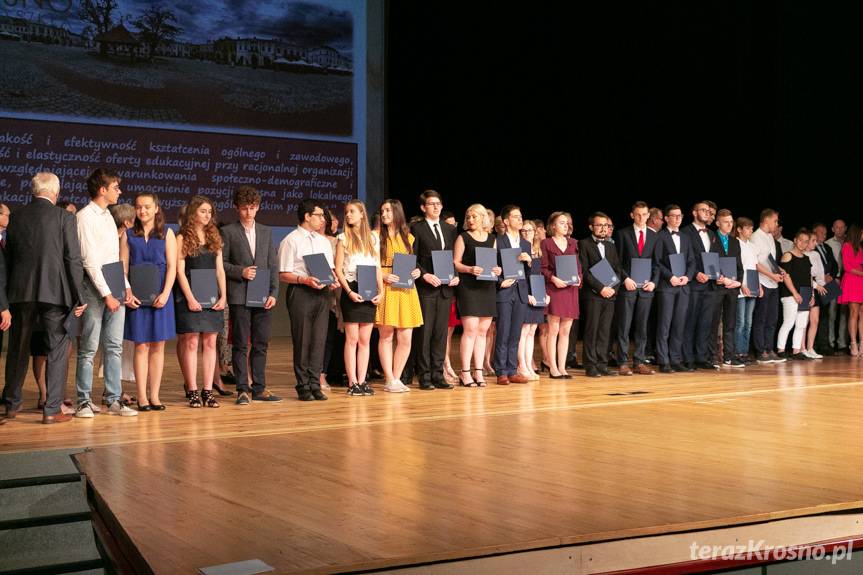 Najlepsi uczniowie krośnieńskich szkół