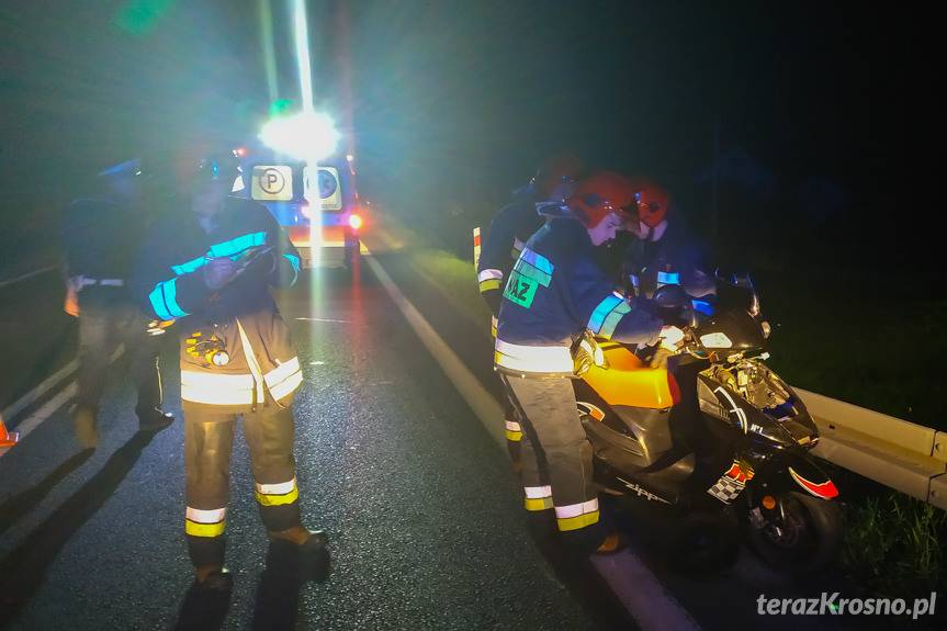 Egipcjanin poszkodowany po zderzeniu z sarną