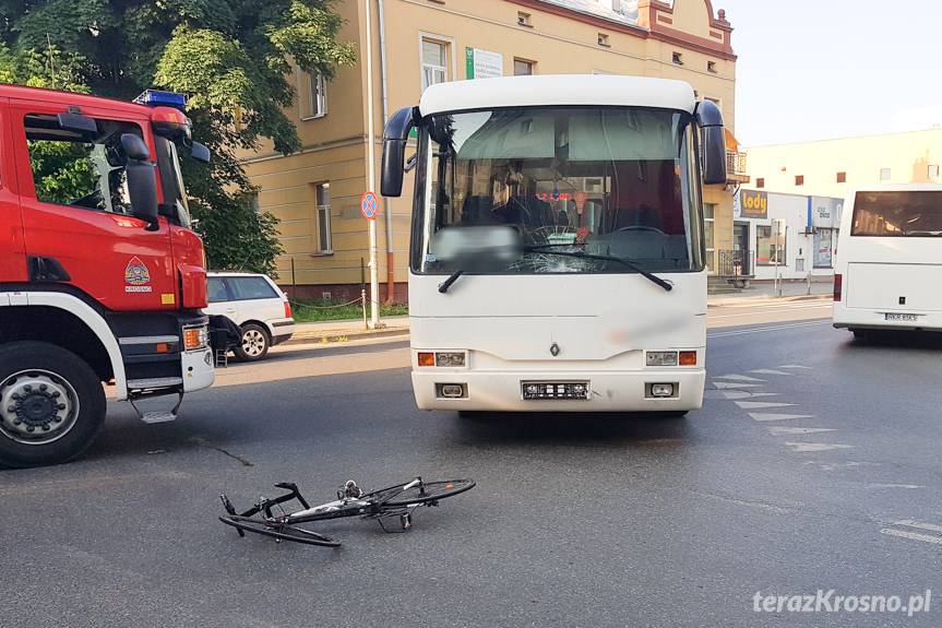 38-letni rowerzysta zmarł w szpitalu