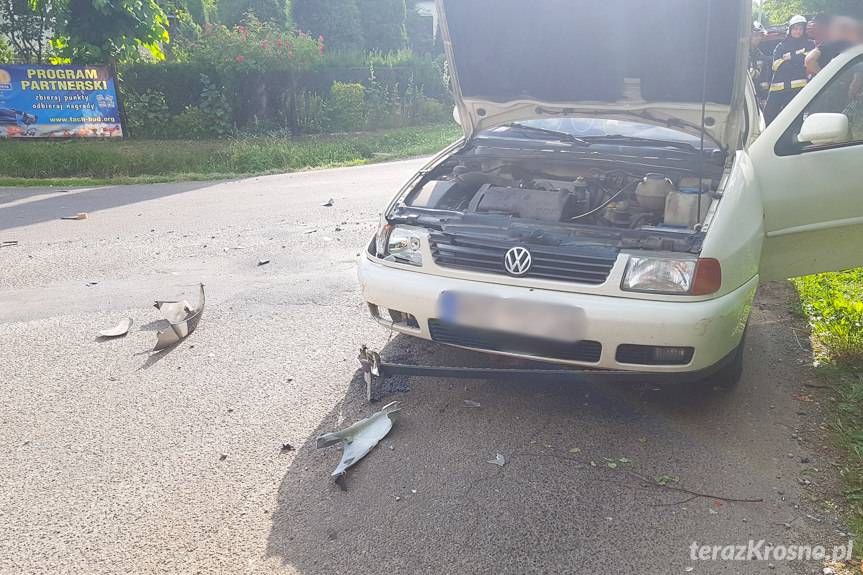 REGION. Zderzenie samochodu i skutera