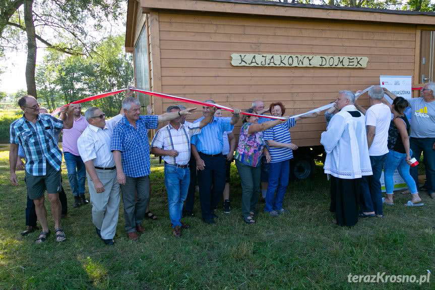 Domek kajakowy stanął w Wojkówce