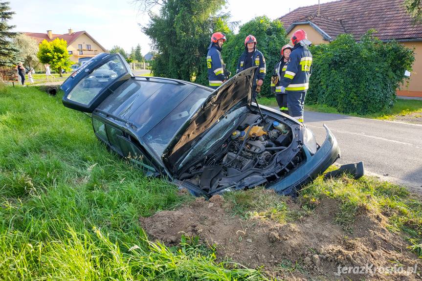 Passat w rowie, policja wyjaśnia kto kierował