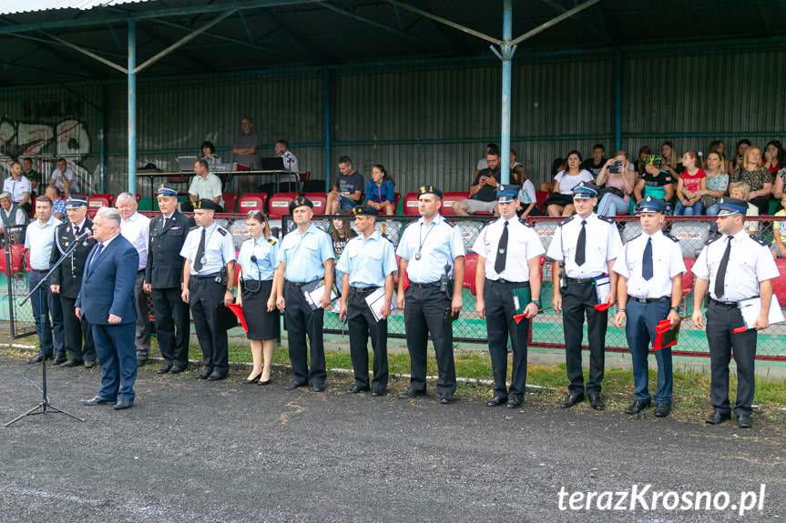 Zawody sportowo - pożarnicze w Rymanowie 