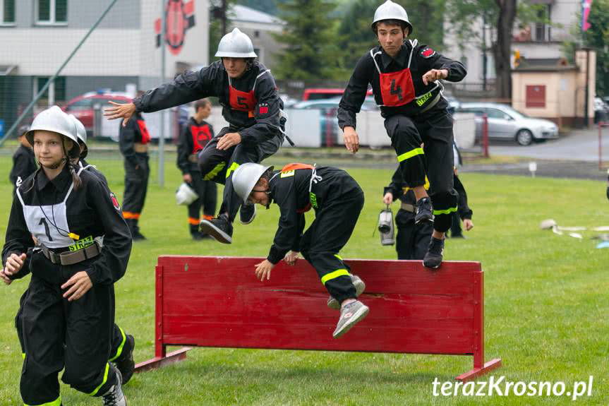 Zawody sportowo - pożarnicze w Rymanowie 