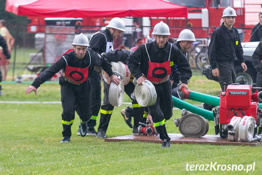 Zawody sportowo - pożarnicze w Rymanowie 