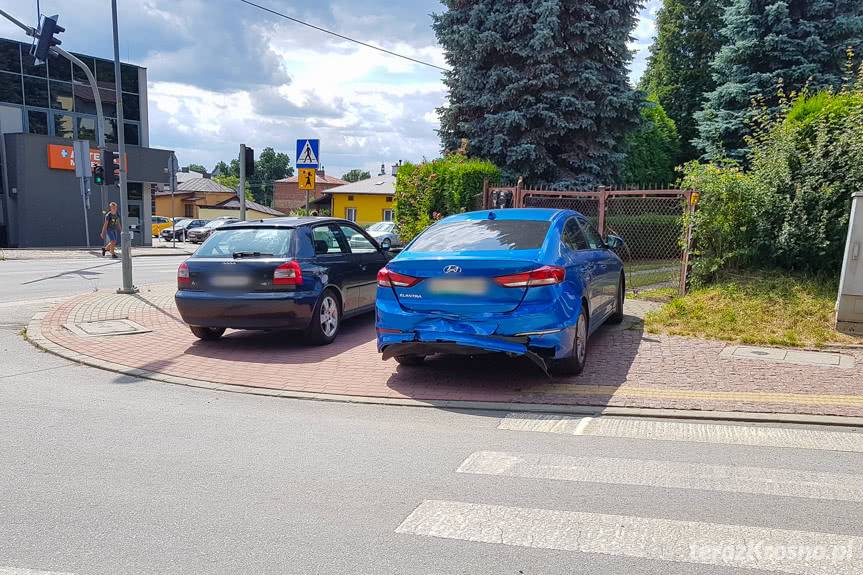 Zderzenie na skrzyżowaniu