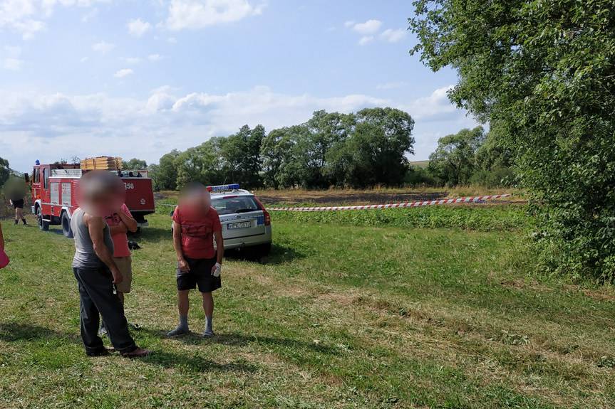 REGION. Zwłoki kobiety w wypalonym ściernisku