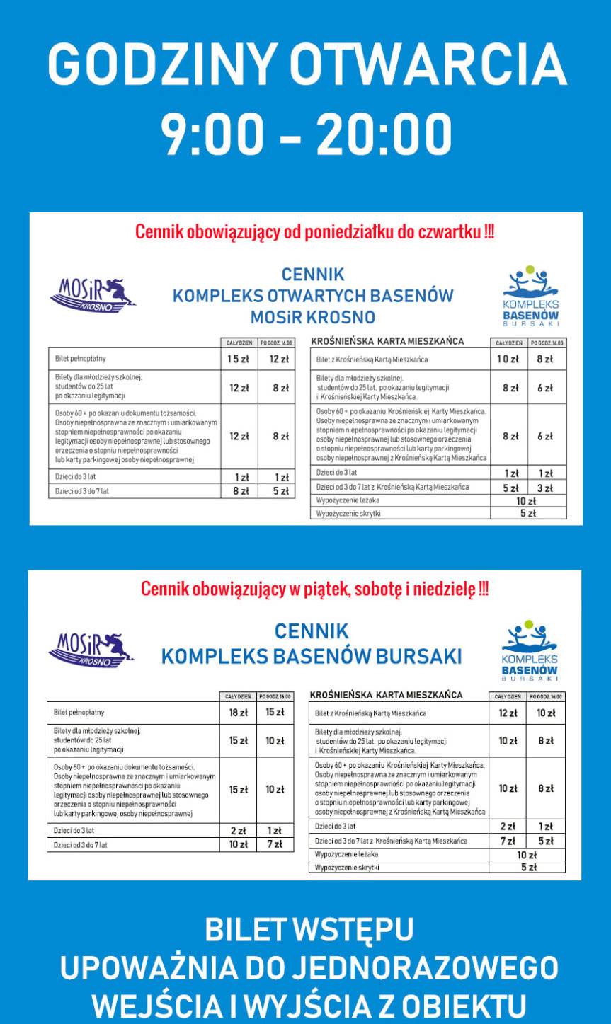 Tańsze bilety na basen, od poniedziałku do czwartku
