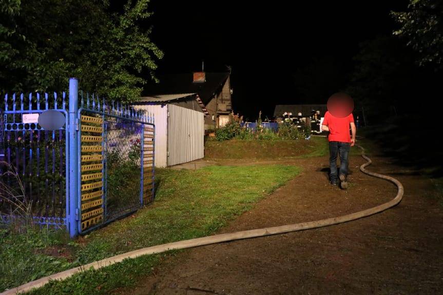 Korczyna. Pożar zmywarki w budynku mieszkalnym