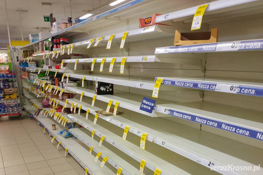 Wielka wyprzedaż w Tesco w Jedliczu