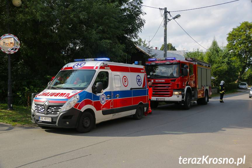 Mężczyzna skoczył z mostu w Iwoniczu-Zdroju