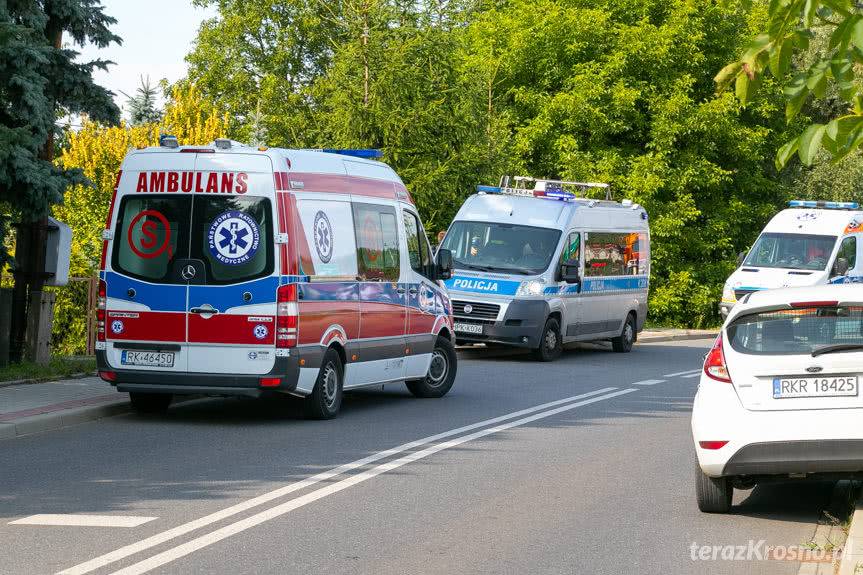 Zjechał z drogi i "zaparkował" w zaroślach