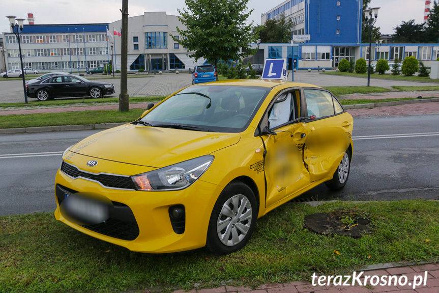Zderzenie na skrzyżowaniu