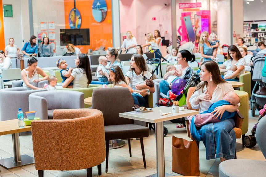 Dzień Karmienia Piersią w VIVO! Krosno przyciągnął prawdziwe tłumy