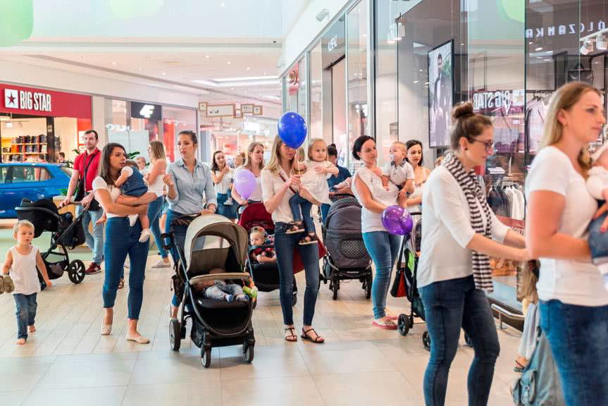 Dzień Karmienia Piersią w VIVO! Krosno przyciągnął prawdziwe tłumy