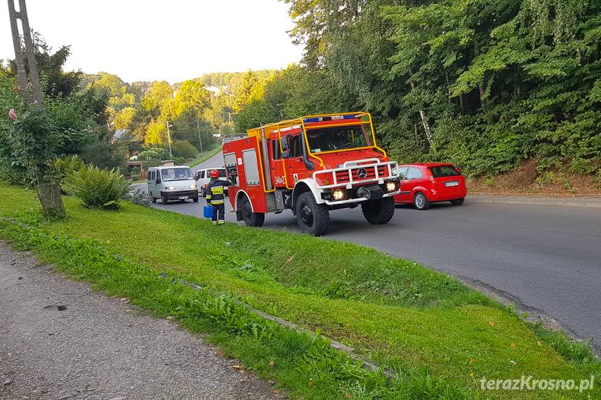 Czołowe zderzenie w Krościenku Wyżnym