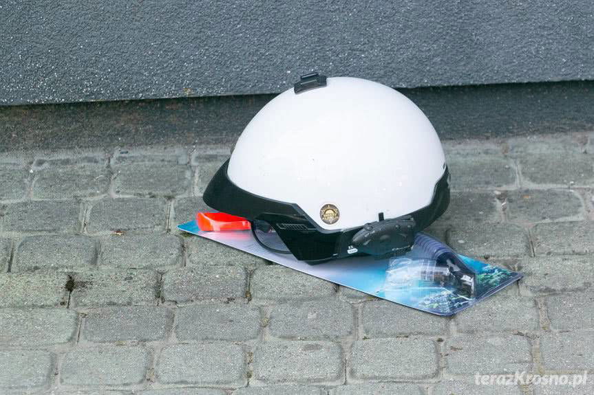 Nie ustąpił motocykliście pierwszeństwa