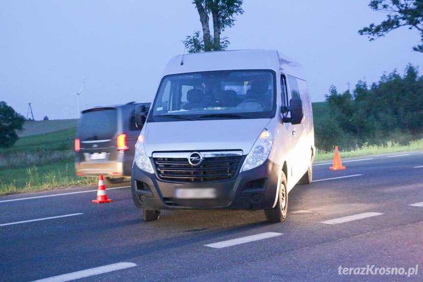 Wypadek w Klimkówce z udziałem motocykla
