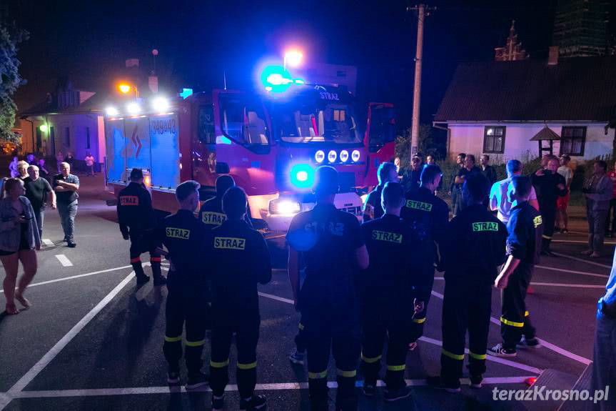 Nowy wóz strażacki w OSP Korczyna. Było huczne powitanie