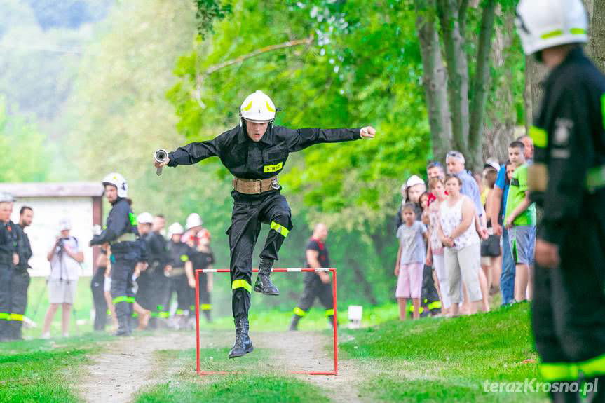Gminne zawody sportowo - pożarnicze w Wojkówce 