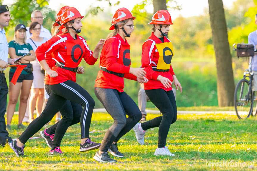 Gminne zawody sportowo - pożarnicze w Wojkówce 