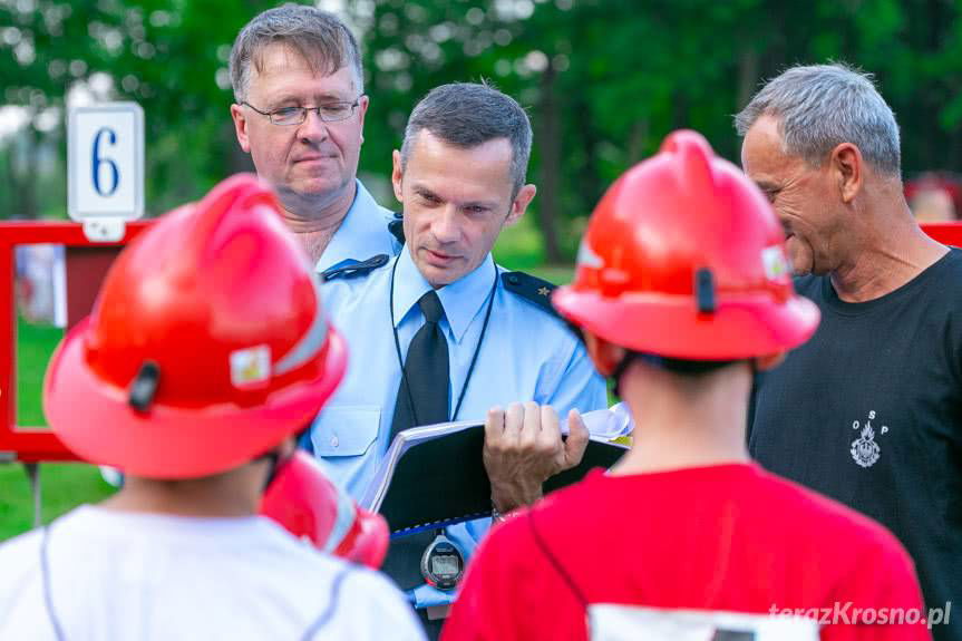 Gminne zawody sportowo - pożarnicze w Wojkówce 