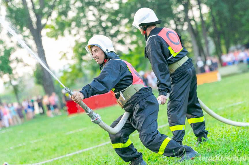 Gminne zawody sportowo - pożarnicze w Wojkówce 