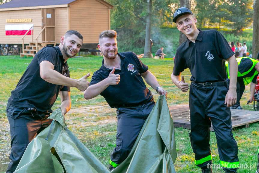 Gminne zawody sportowo - pożarnicze w Wojkówce 