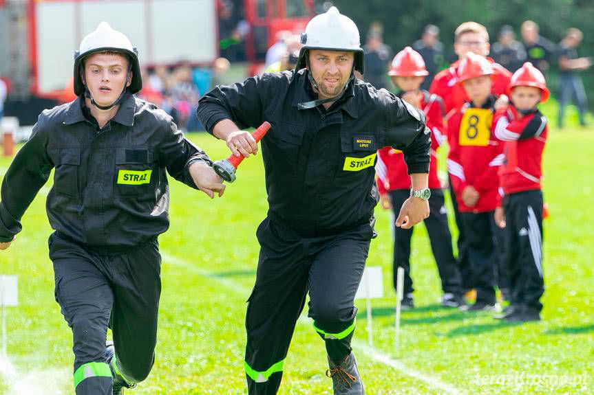 Międzygminne zawody sportowo - pożarnicze w Lubatowej