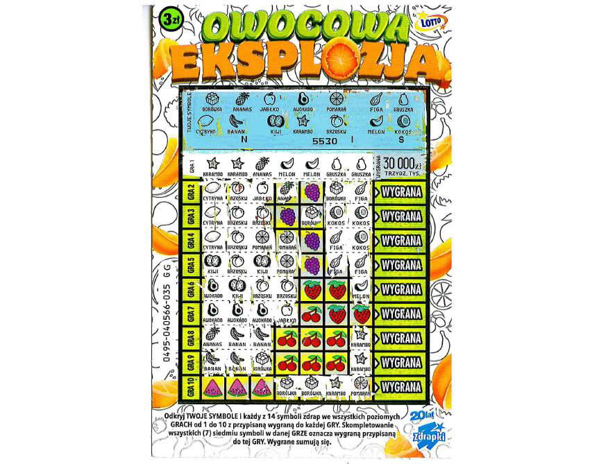 Wysoka wygrana w zdrapce Lotto w Krośnie