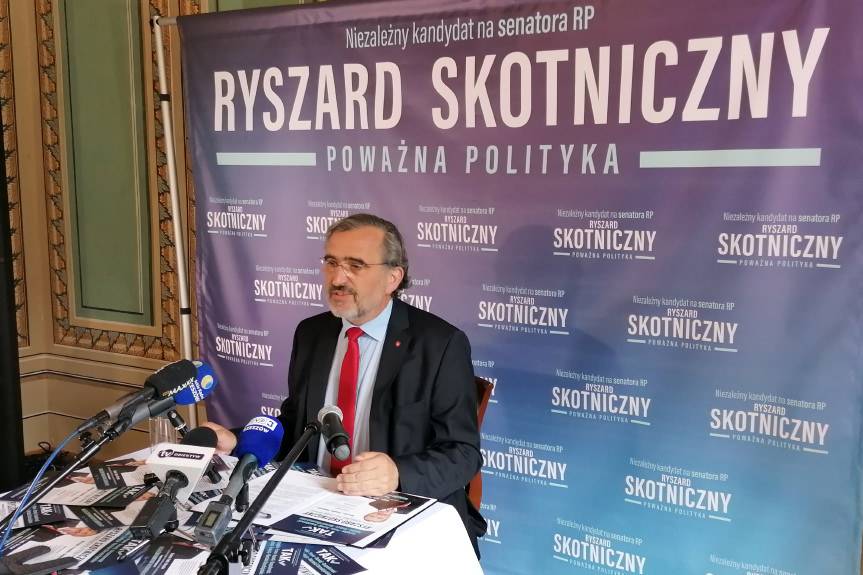 Ryszard Skotniczny niezależnym kandydatem do Senatu