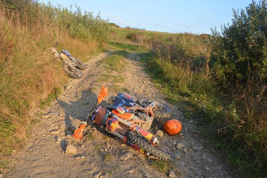 Pościg za motocyklistą w Jaśliskach