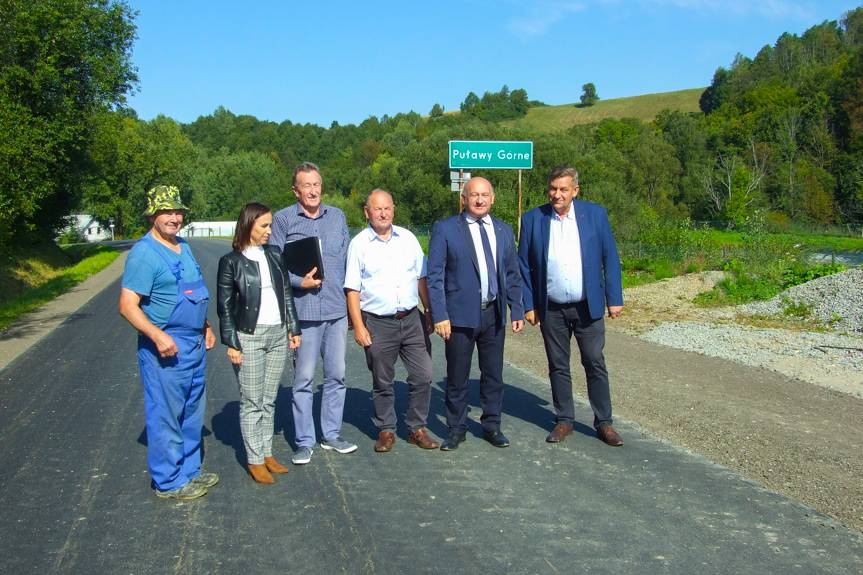 Droga w Puławach odebrana po remoncie