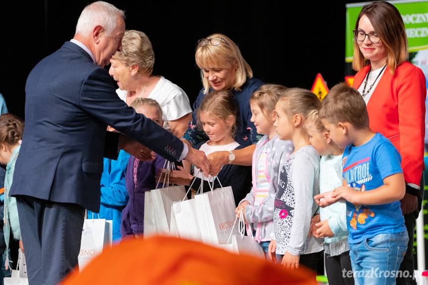 "Jestem widoczny, jestem bezpieczny". Spotkanie z pierwszoklasistami