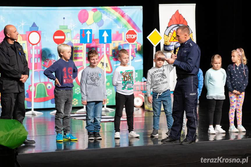 "Jestem widoczny, jestem bezpieczny". Spotkanie z pierwszoklasistami