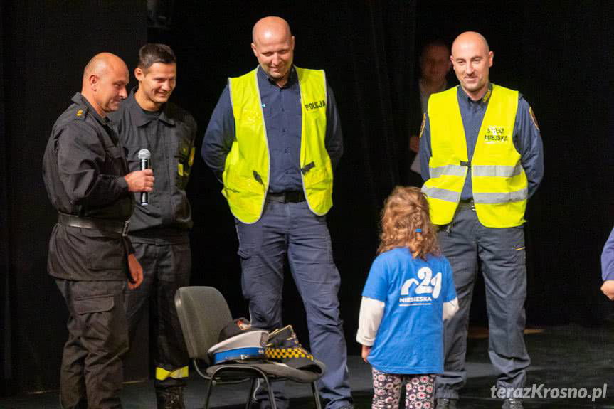 "Jestem widoczny, jestem bezpieczny". Spotkanie z pierwszoklasistami