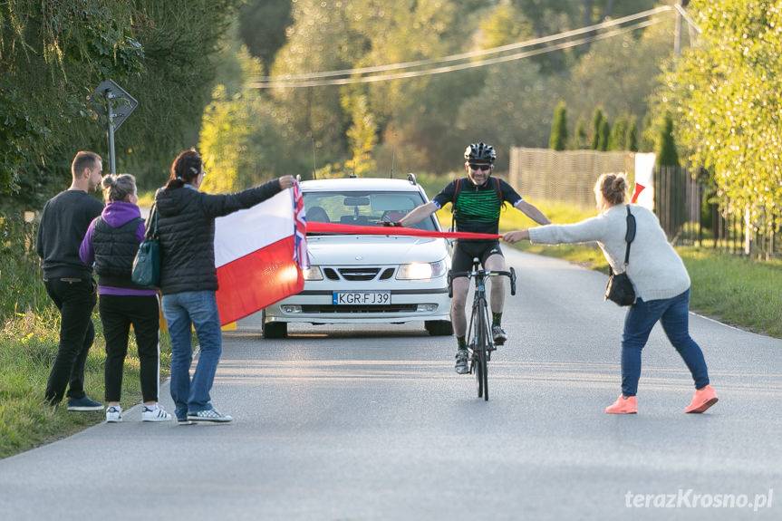 Na rowerze z Londynu do Jasionki