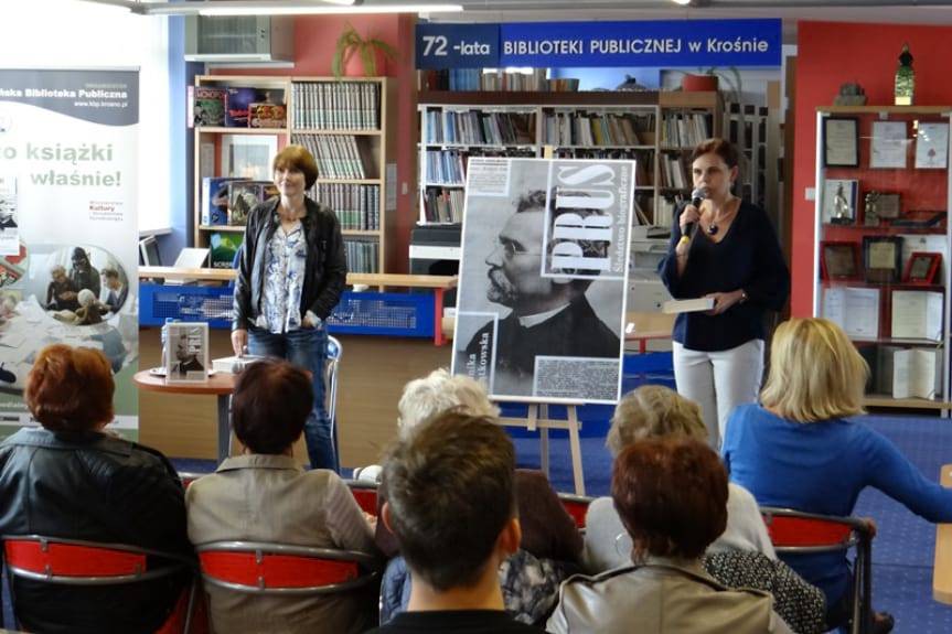 Spotkanie z Moniką Piątkowską w Krośnieńskiej Bibliotece