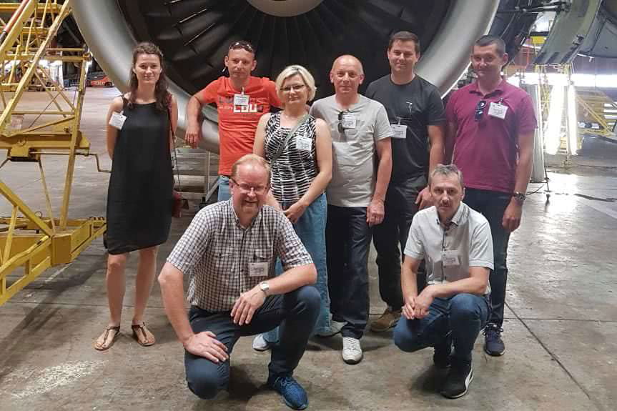 Nauczyciele "Mechanika" na szkoleniu w Portugalii